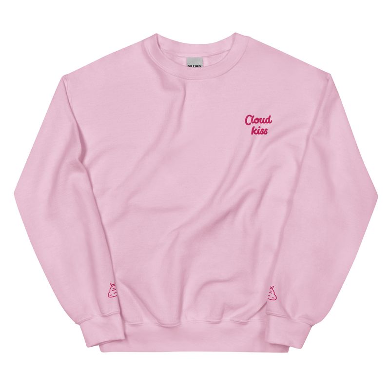 Pink moon cloud sweatshirt 