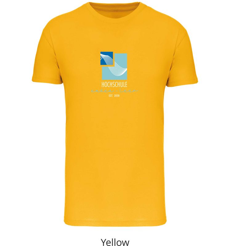T-Shirt "Hochschullogo Nr. 1" in Bio-Qualität
