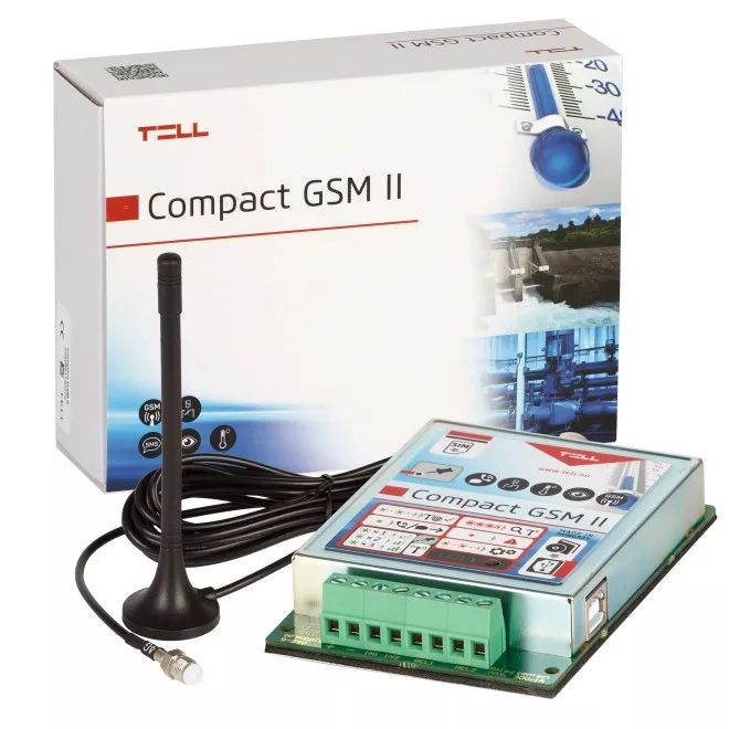 Compact GSM II – Communicateur d’alarmes GSM 4G / Contrôle à distance