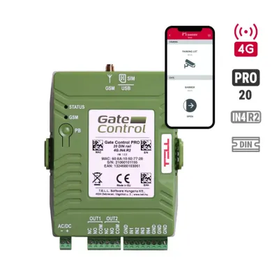 Gate Control PRO 20 DIN Rail 4G