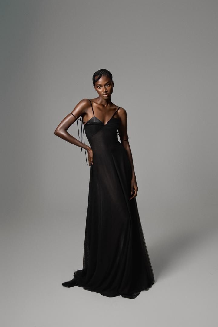 THE COTTON TULLE SLIP DRESS