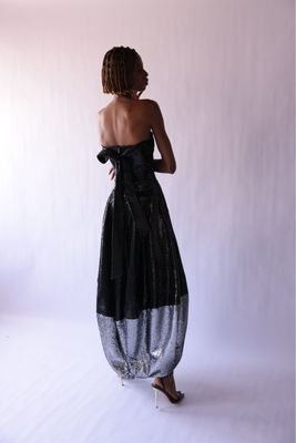 DISCO BALL-INSPIRED TUBE SEQUIN DRESS