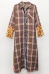 Anna Duster, Color: brown plaid combo, Size: xs