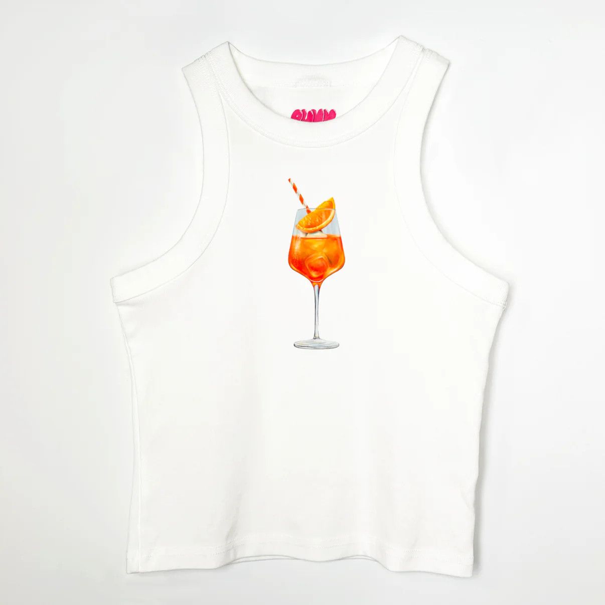 Bunx Cropped Tank - multiple, Color: spritz, Size: sm