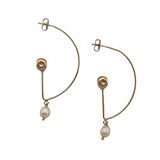 Sai Half Circle Earrings