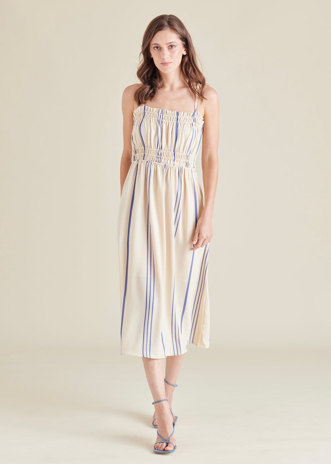 Zuri Dress, Color: sandy beige, Size: xs