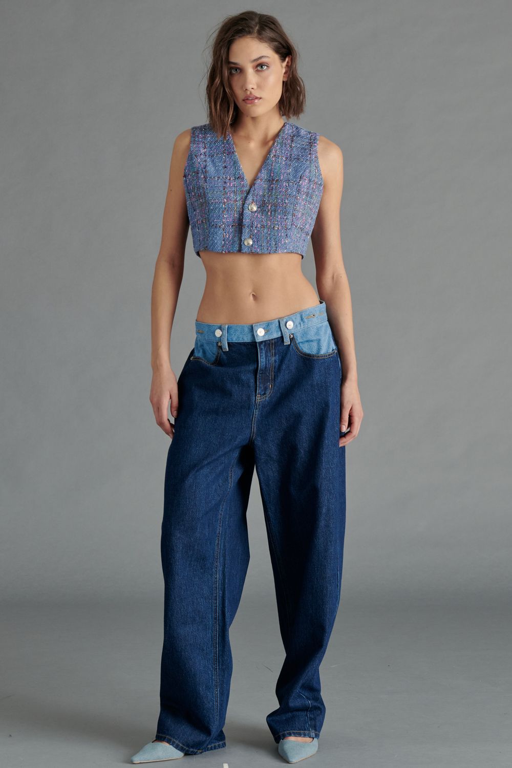 Emeric Pant, Color: denim, Size: xs