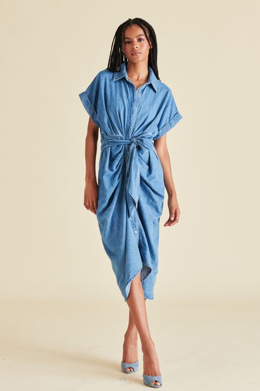 Tori Dress Chambray