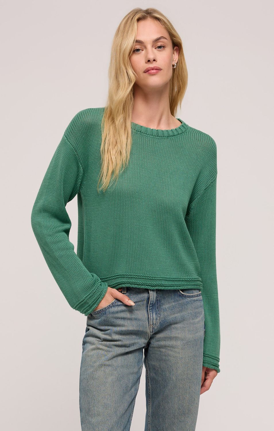 Emerson Sweater, Color: botanical green, Size: xs