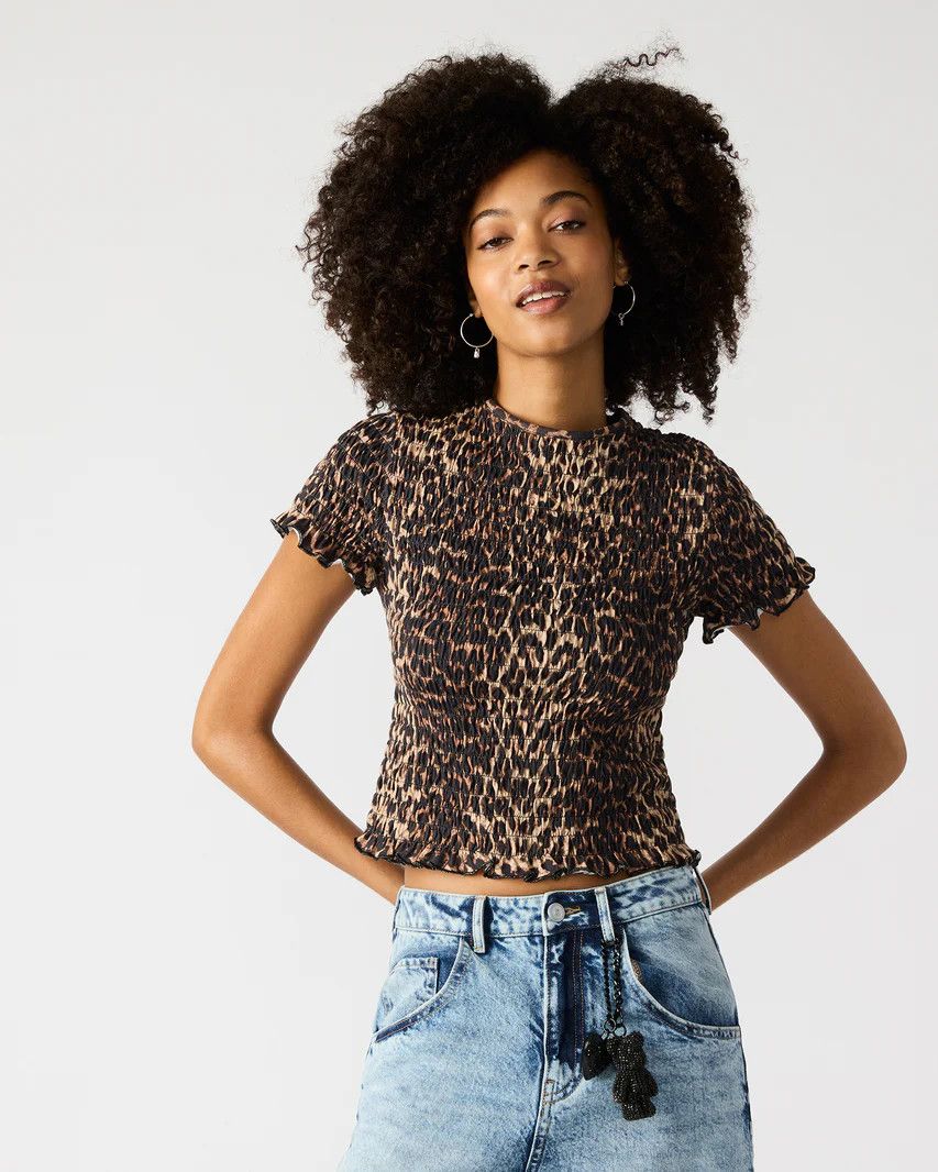 Fia Top, Color: fatique cheeta, Size: xs