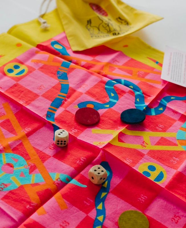 Four Rabbits Snakes and Ladders
