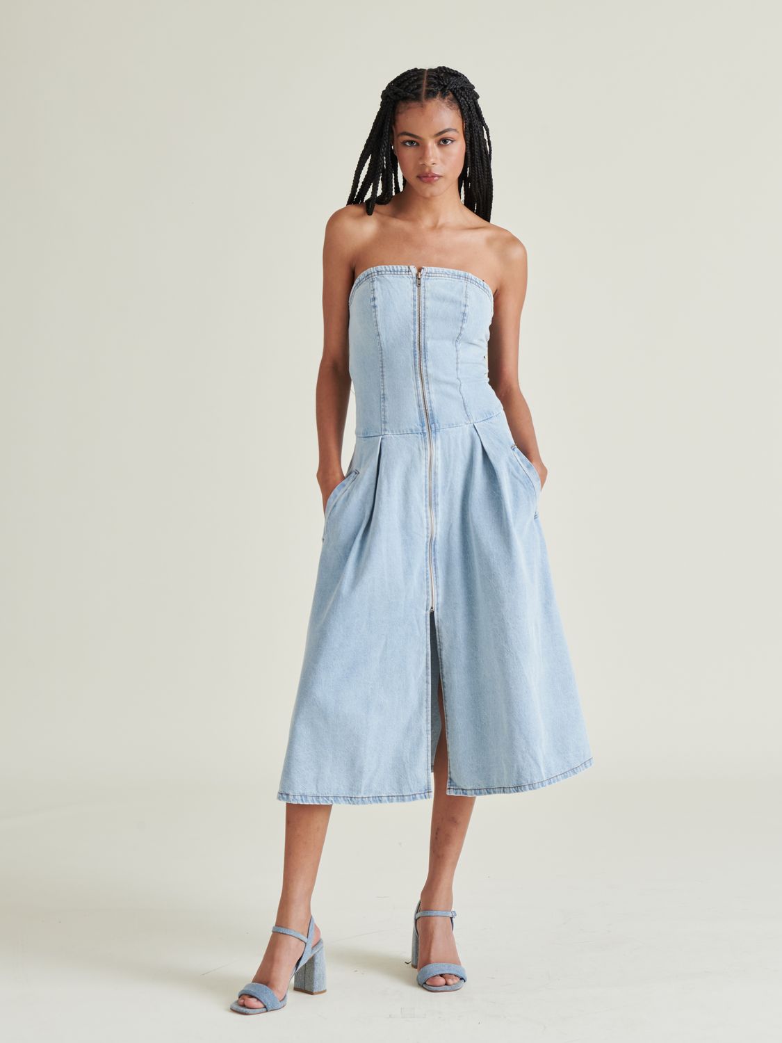 Isla Dress, Size: xs, Color: soft blue