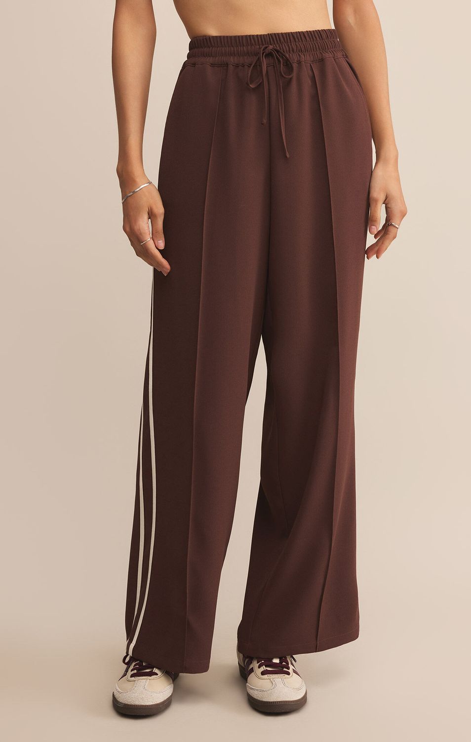 Saunder Track Pant, Color: sandalwood, Size: xs