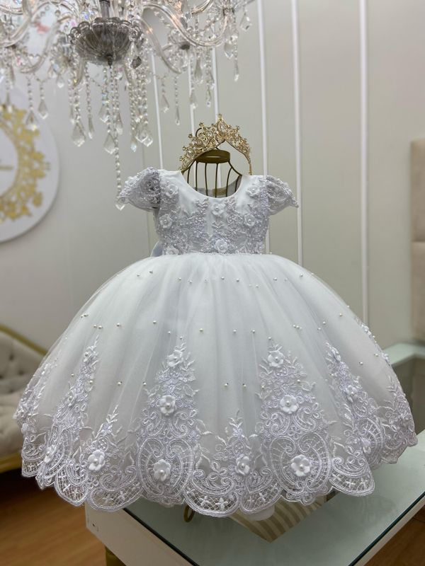 Vestido Daminha Liz.
