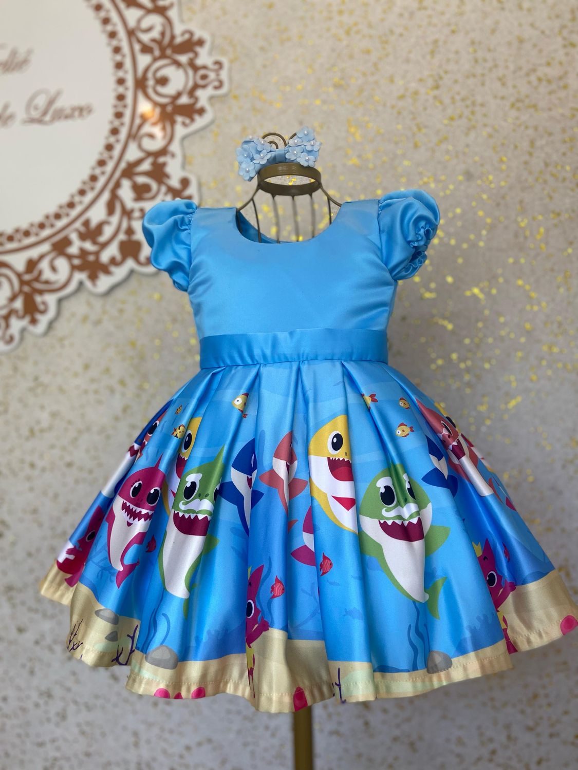 Vestido Baby Shark