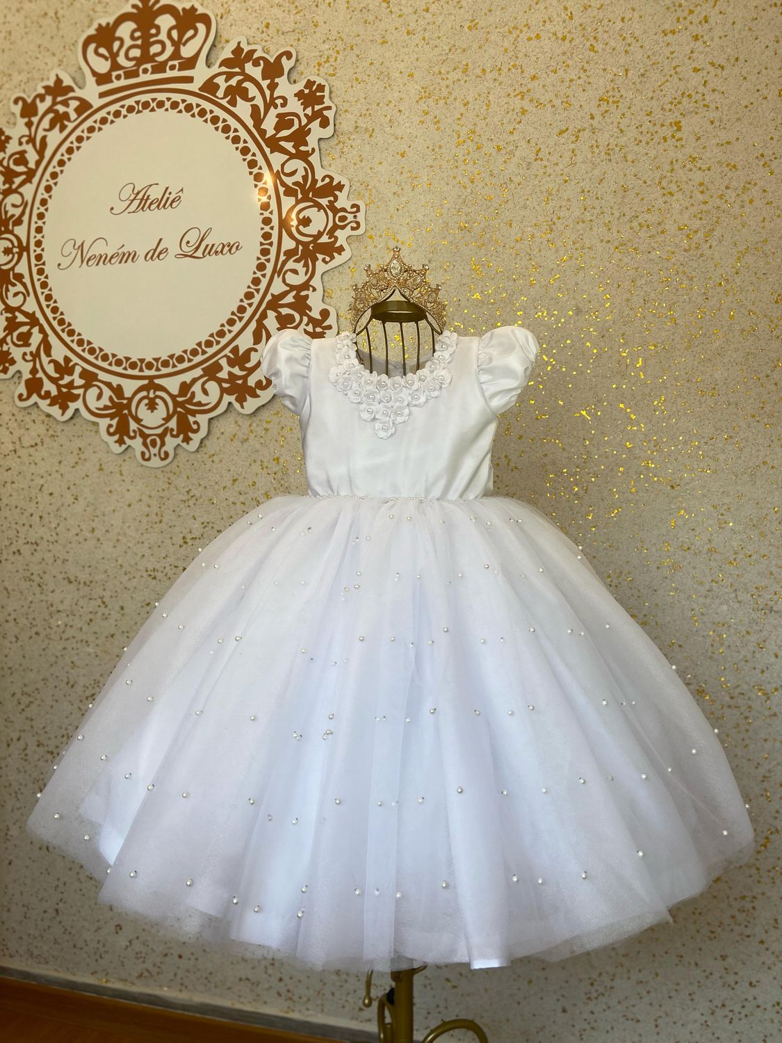 Vestido Daminha Alice.