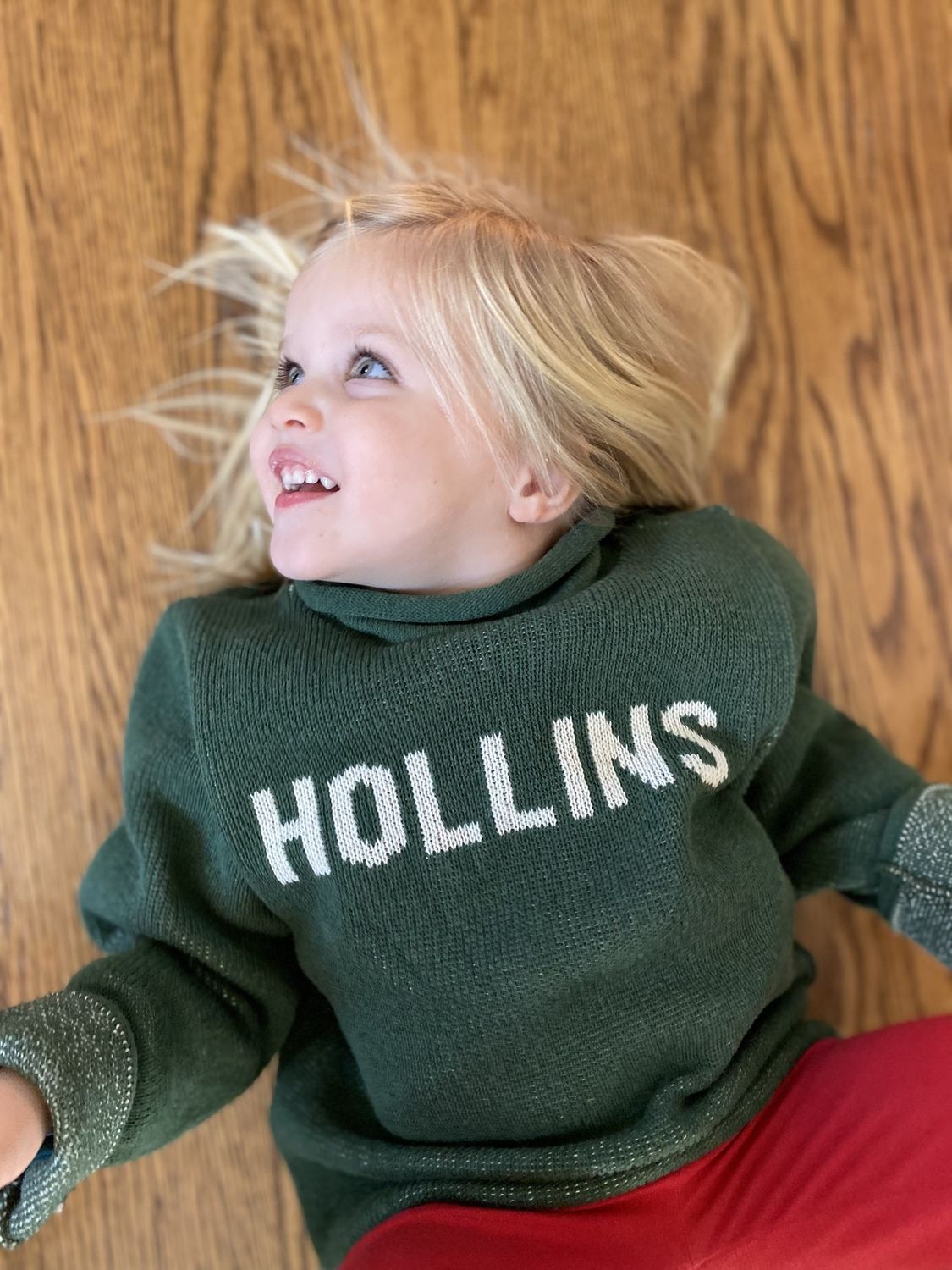 Kid’s roll neck sweater