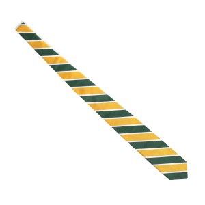 Green/Gold Striped Tie