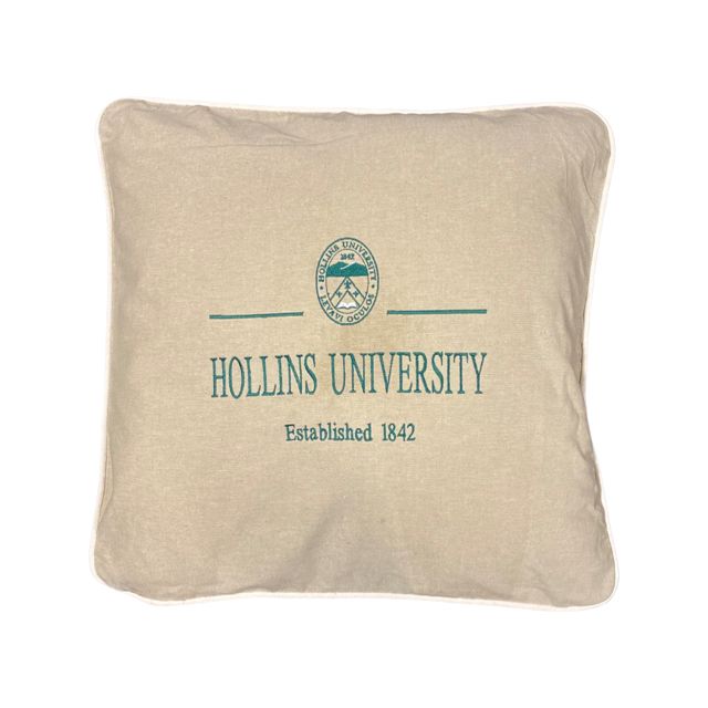 Pillow Hollins University w/ Seal