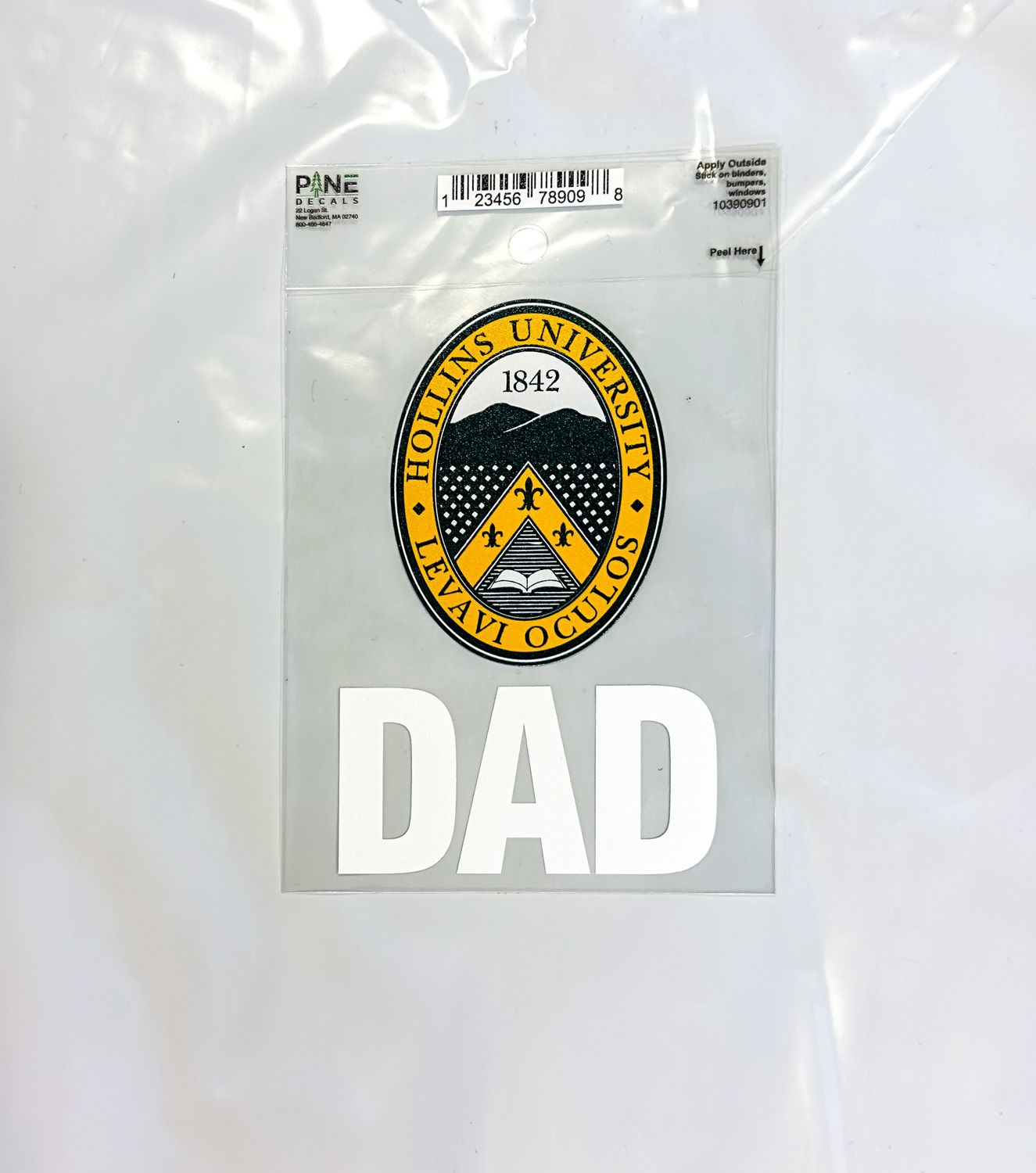 Dad Rectangle Seal Decal