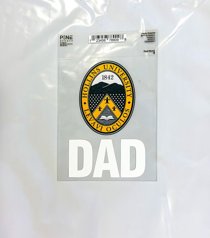 Dad Rectangle Seal Decal