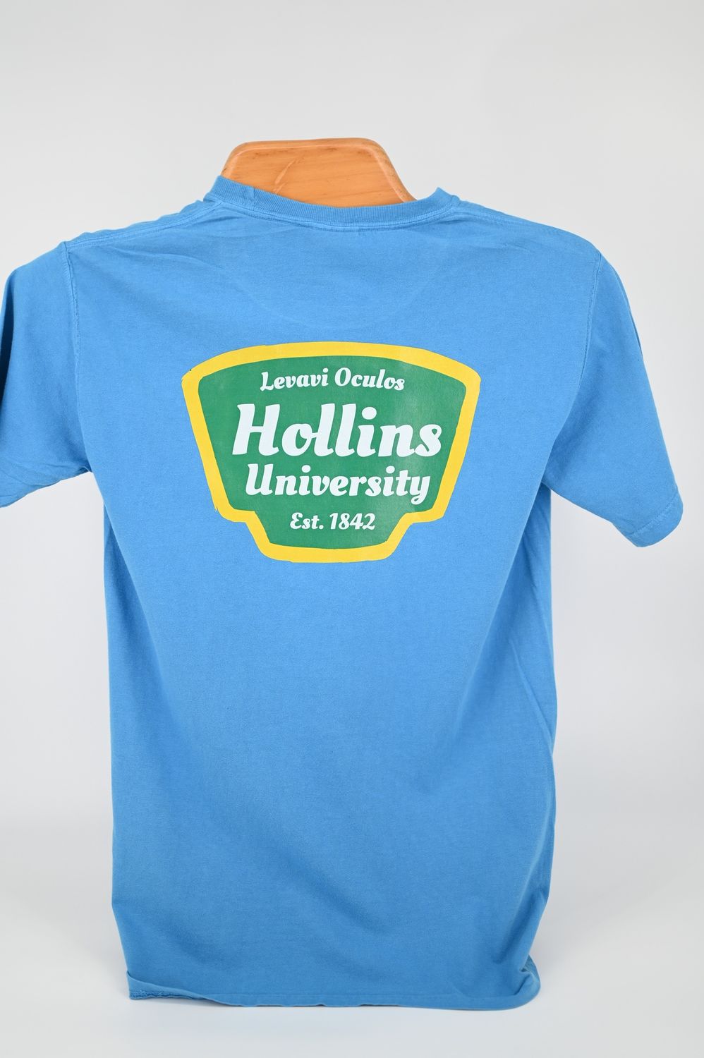 Hollins Script S/S Tshirt Blue Sky