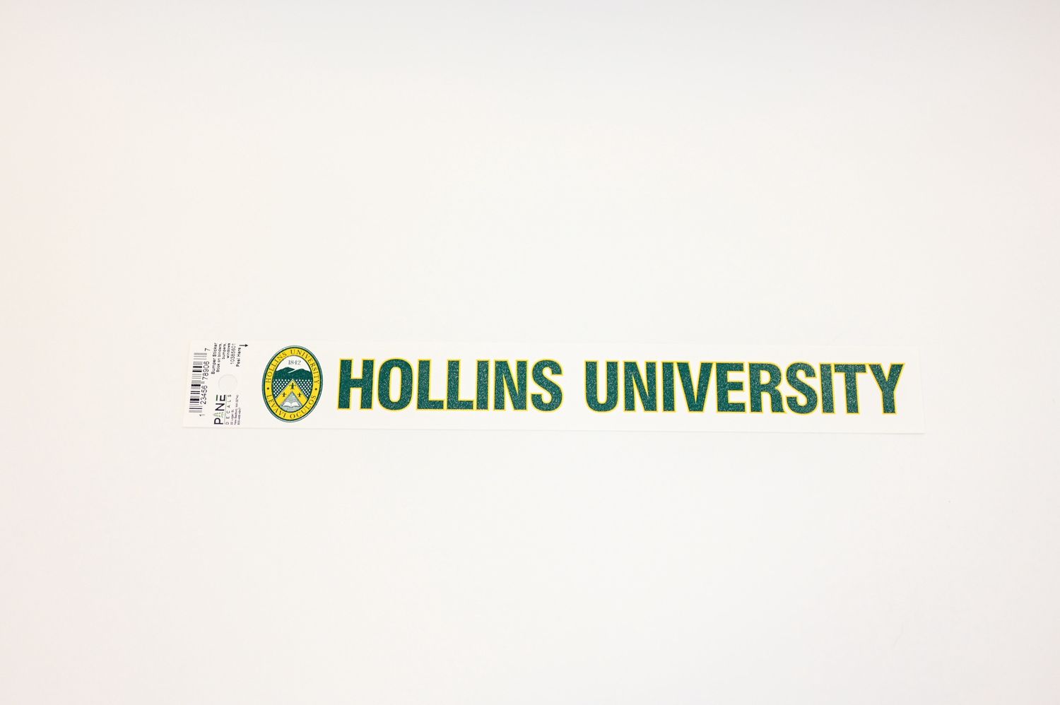 Hollins Univ Bumper White