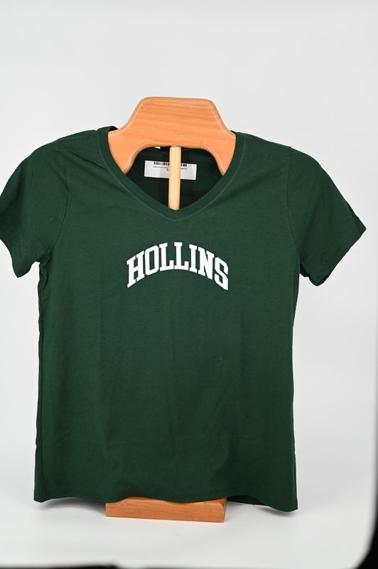 Ladies Vneck Green