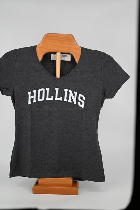 Ladies Vneck Slate Gray