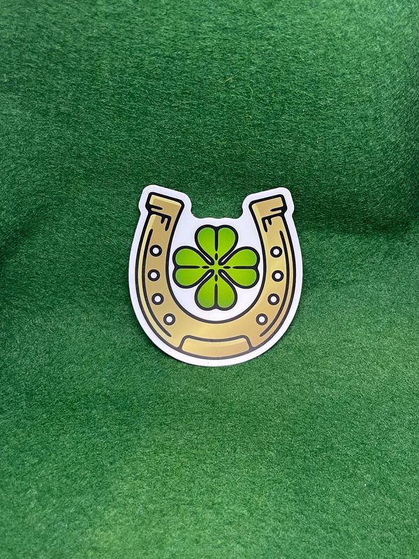 Clover and horseshoe