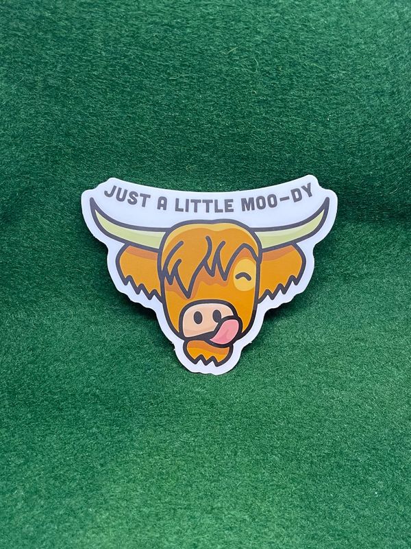 Just a little moo-dy Cow