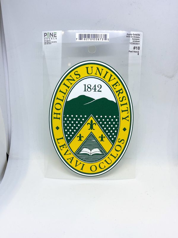 Oval Hollins Seal Decal #18
