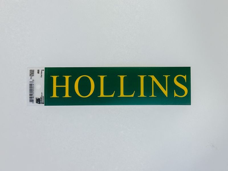 Decal Hollins Univ #5
