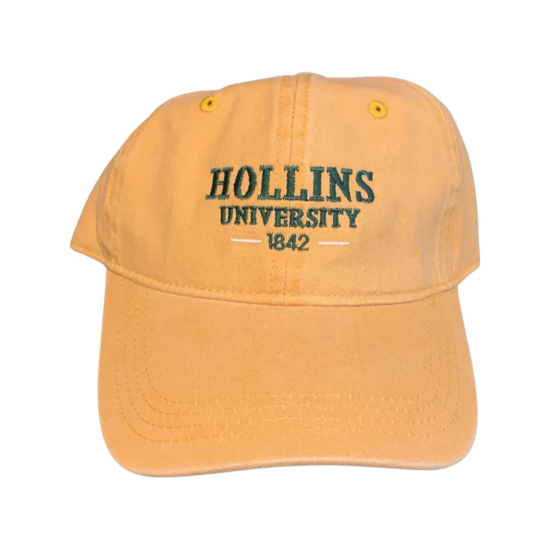 Hollins University 2 color, Color: Mustard