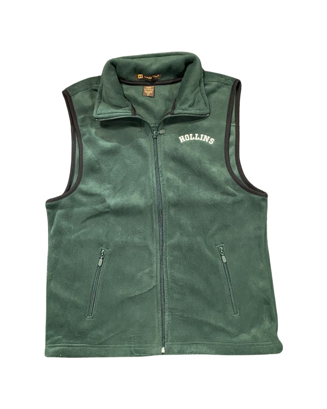 Fleece Vest Unisex, Size: XXL, Color: Green