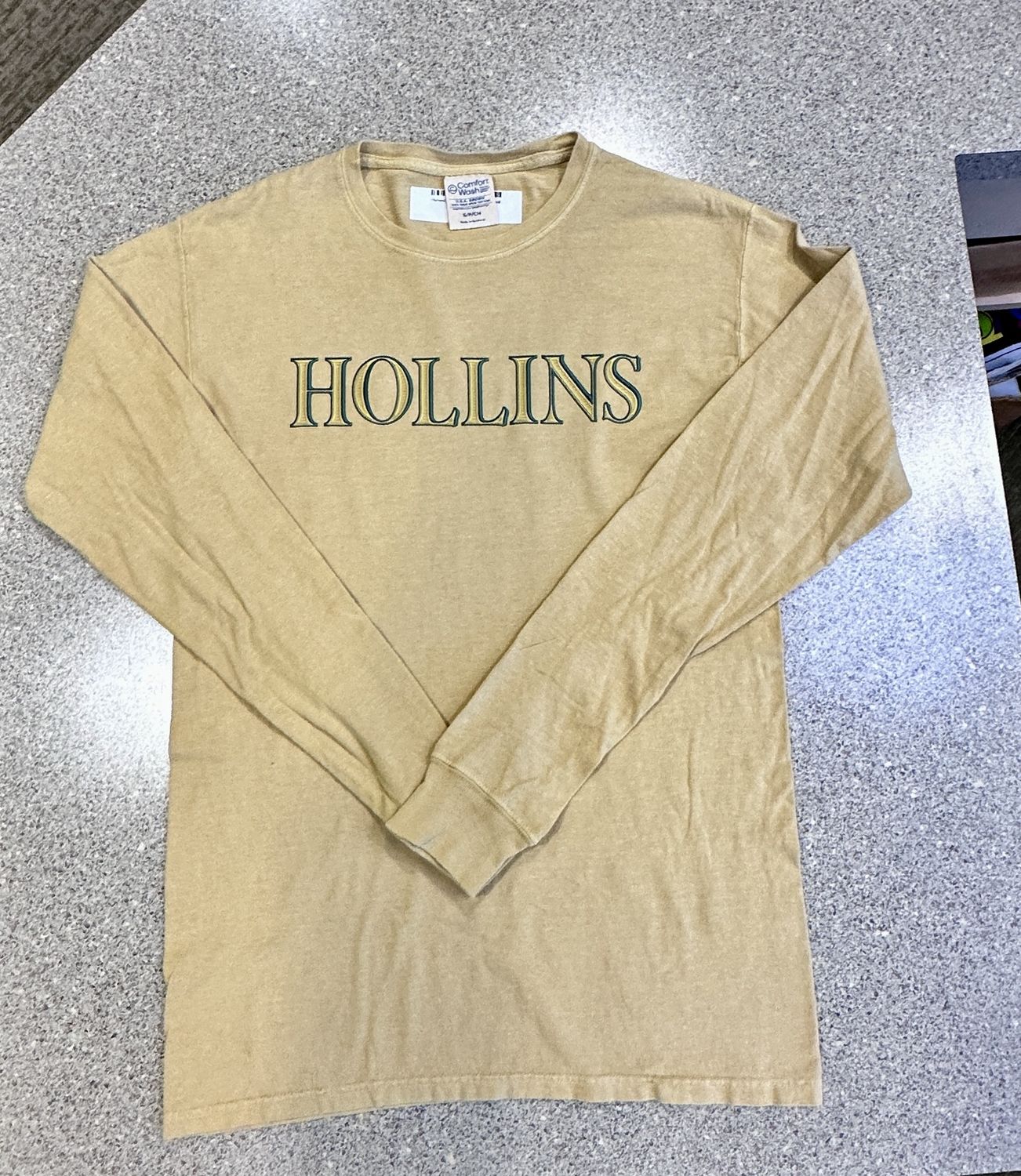 Harvest Gold LS Ribbed Hollins