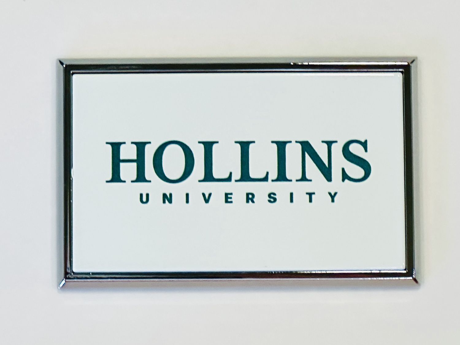 Hollins Rectangle Emblem for car