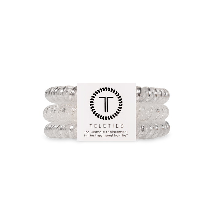 Hair Ties Small Silver Slay