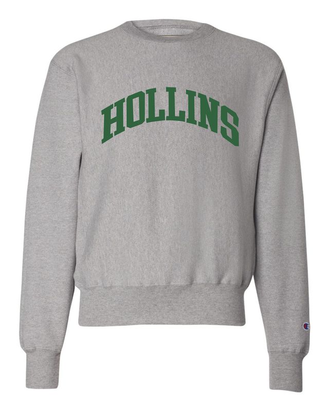 Grey Reverse Weave Sweatshirt