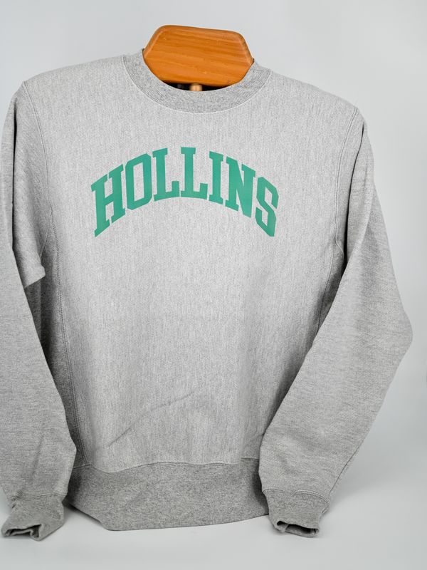 Grey Reverse Weave Sweatshirt