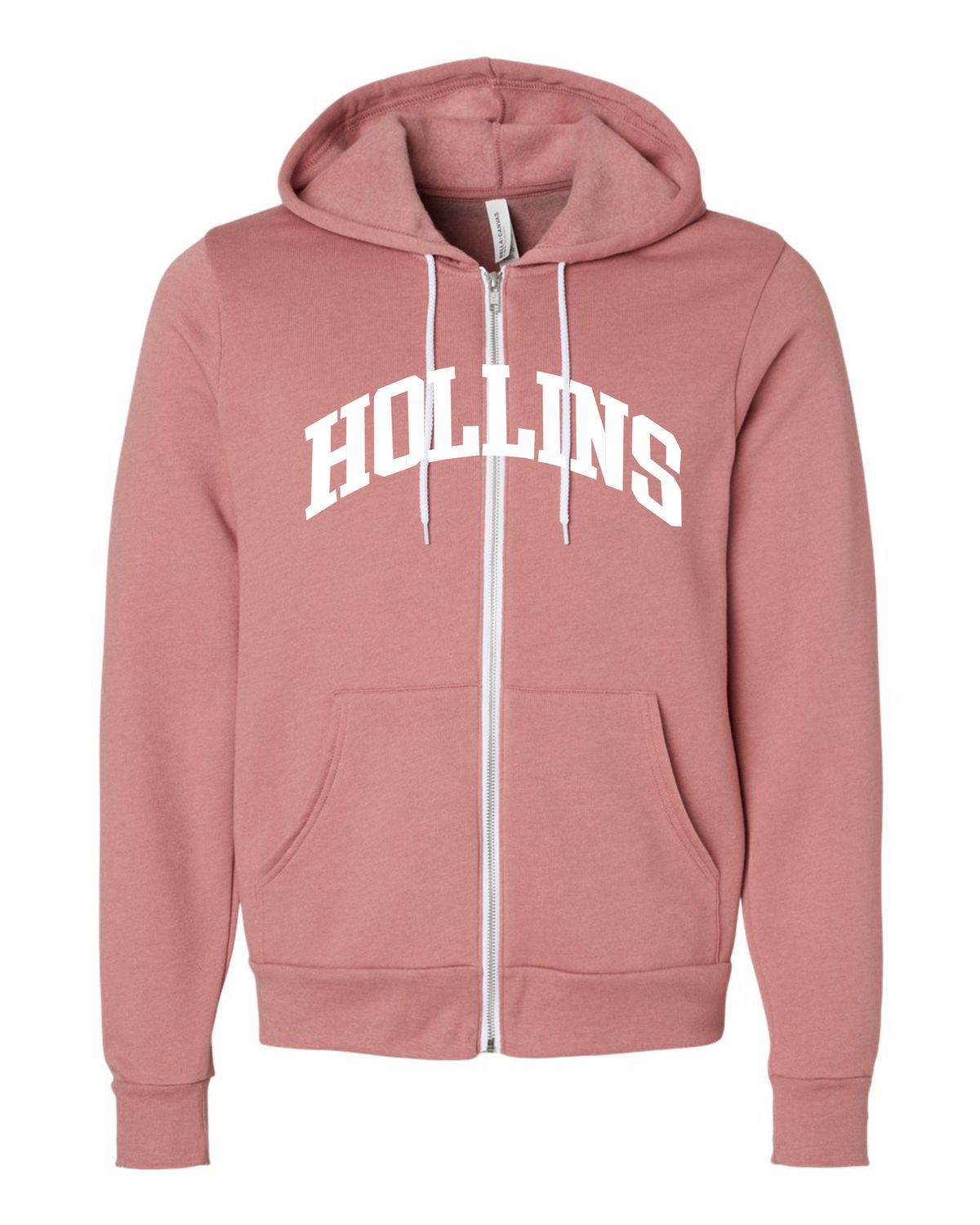 Hollins Arch Zip Hoodie Mauve Htr