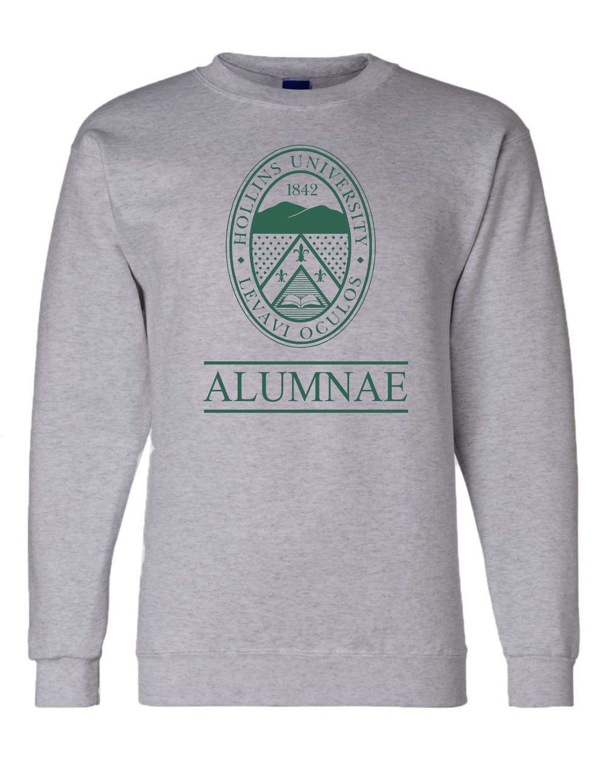 Alumnae Seal Sweatshirt, Color: Grey, Size: Small