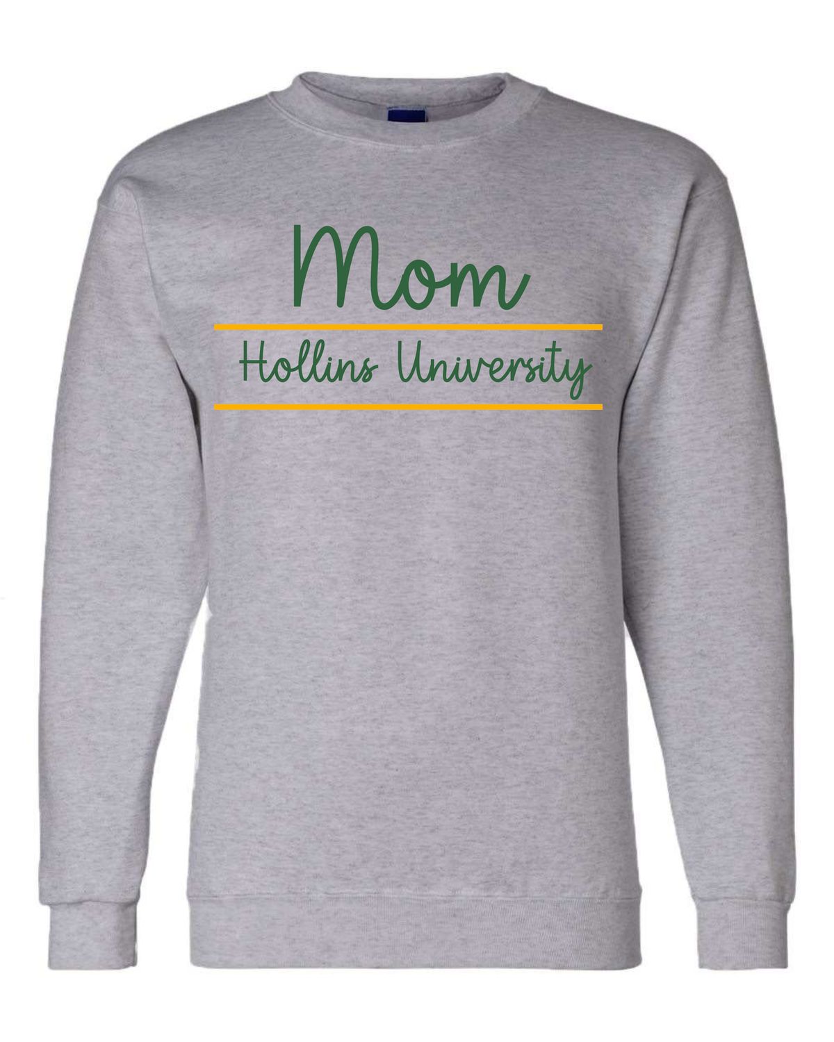 Mom Script Sweatshirt, Color: Grey, Size: Small