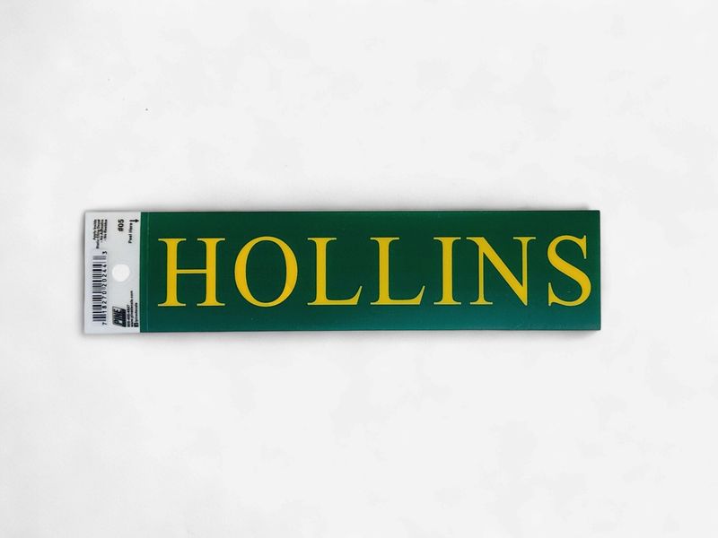 Decal Hollins Univ #5