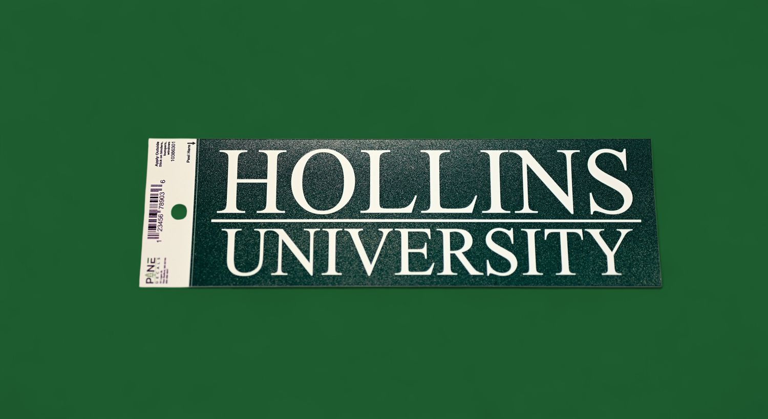 Hollins Univ Decal w/ White Line Wordmark