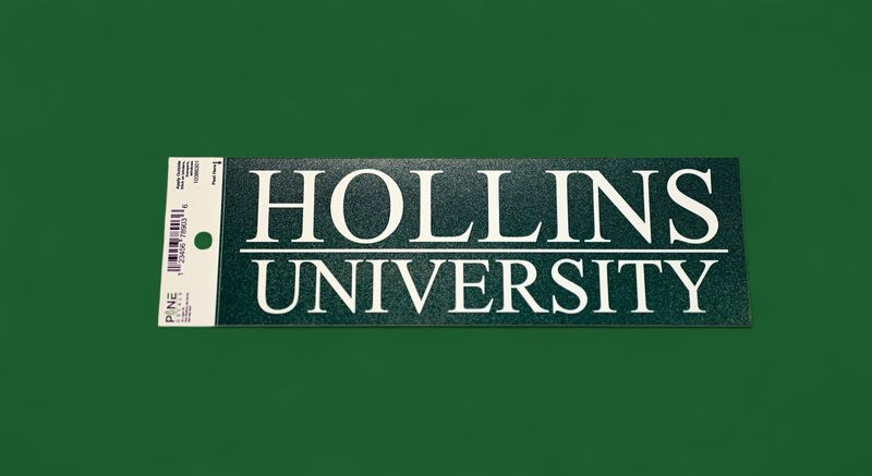 Hollins Univ Decal w/ White Line Wordmark