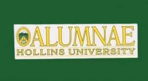 Alumnae Hollins Univ #17 Decal