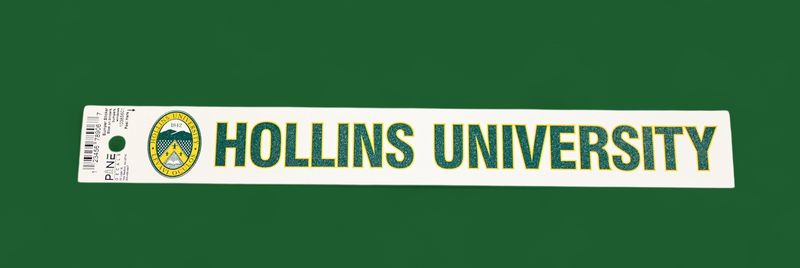 Hollins Univ Bumper White