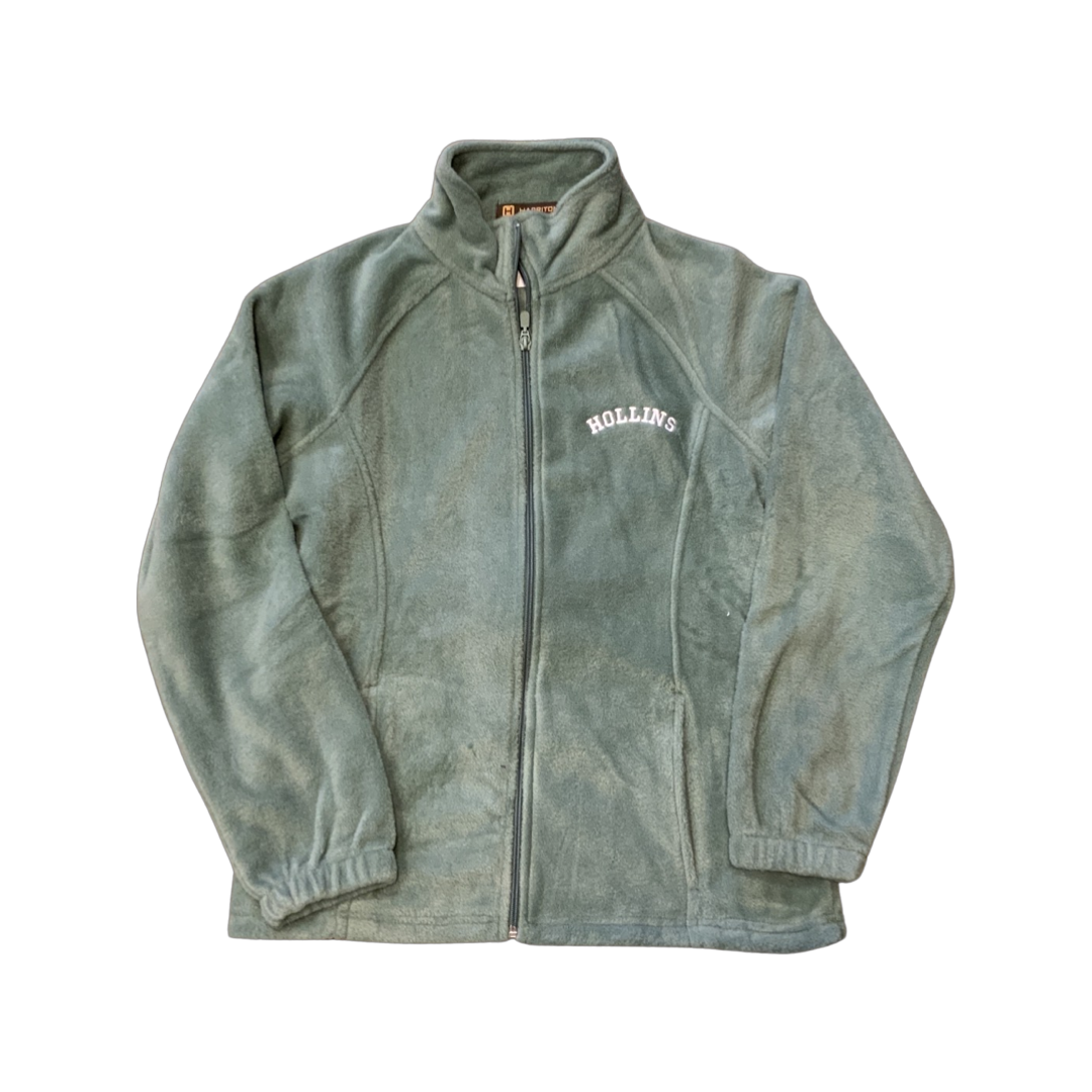 Fleece Jacket, Color: Dill, Size: XXL