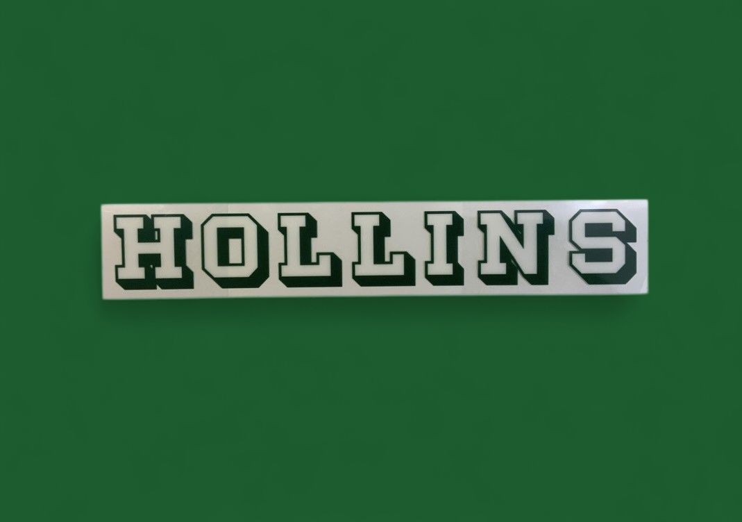 Hollins Green &amp; White Retro Cling